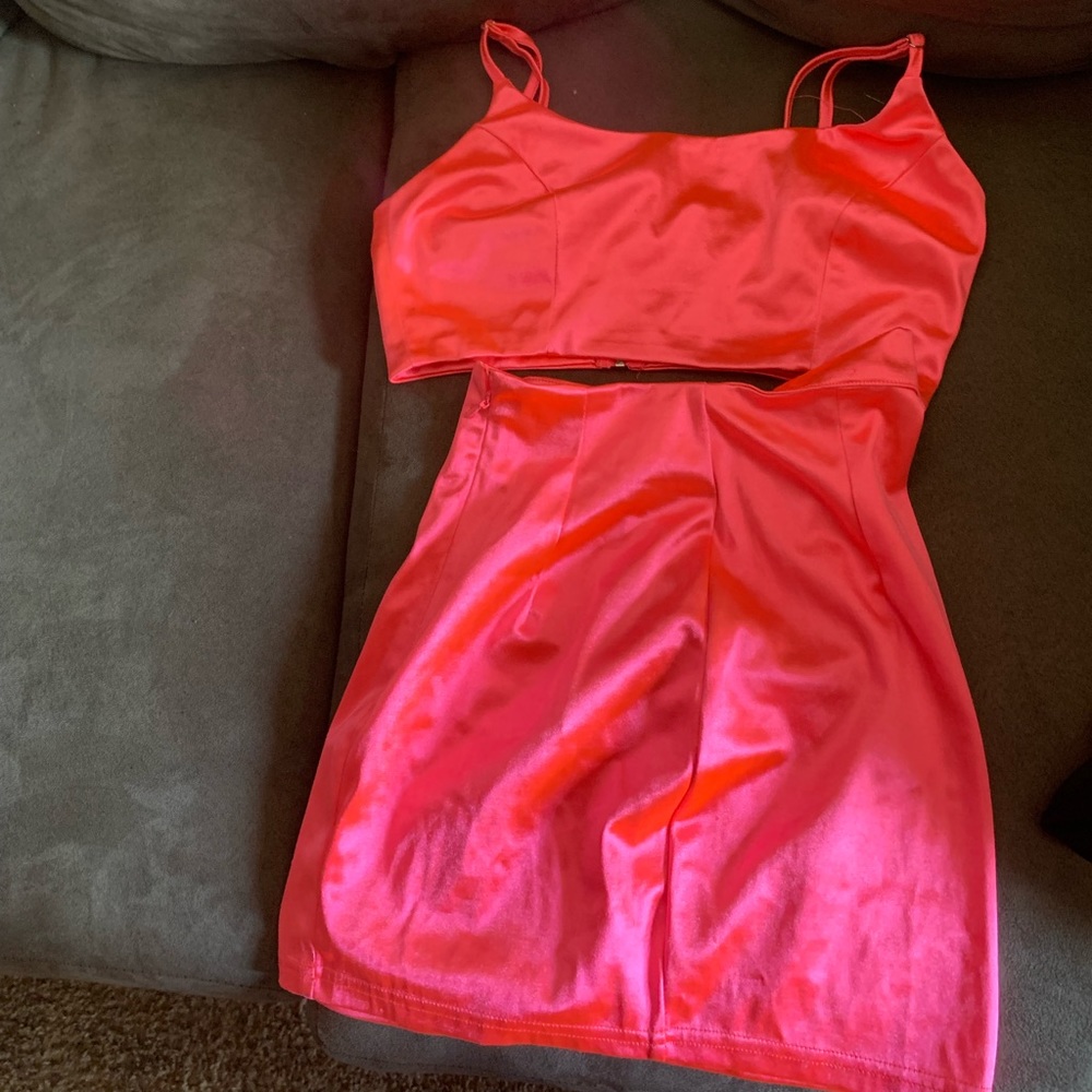 Fashion nova two piece skirt set